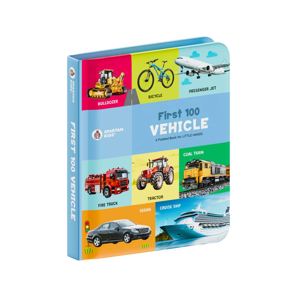 My First Padded Book of Vehicles: Early Learning Adventure