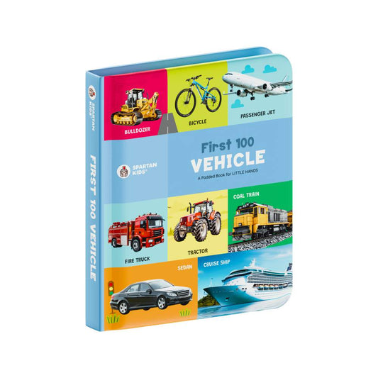 My First Padded Book of Vehicles: Early Learning Adventure