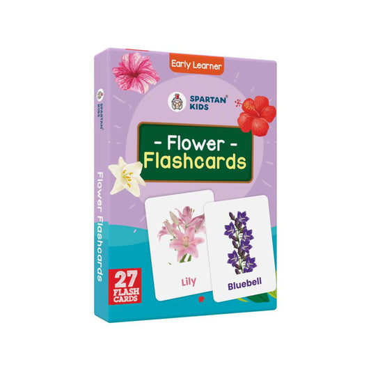 Flowers Flash Cards | 27 Early Learning Flash Cards for Kids