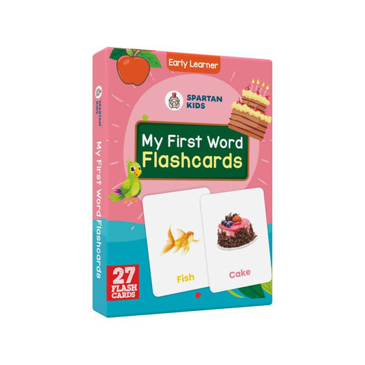My First Word Flash Cards | 27 Early Learning Flash Cards for Kids