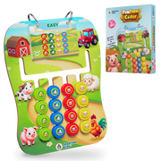 Fun Farm Coder — Educational Pattern Matching Game for Kids Ages 3+ | STEM Toy | Screen-Free Logic Puzzle | Spartan Kids