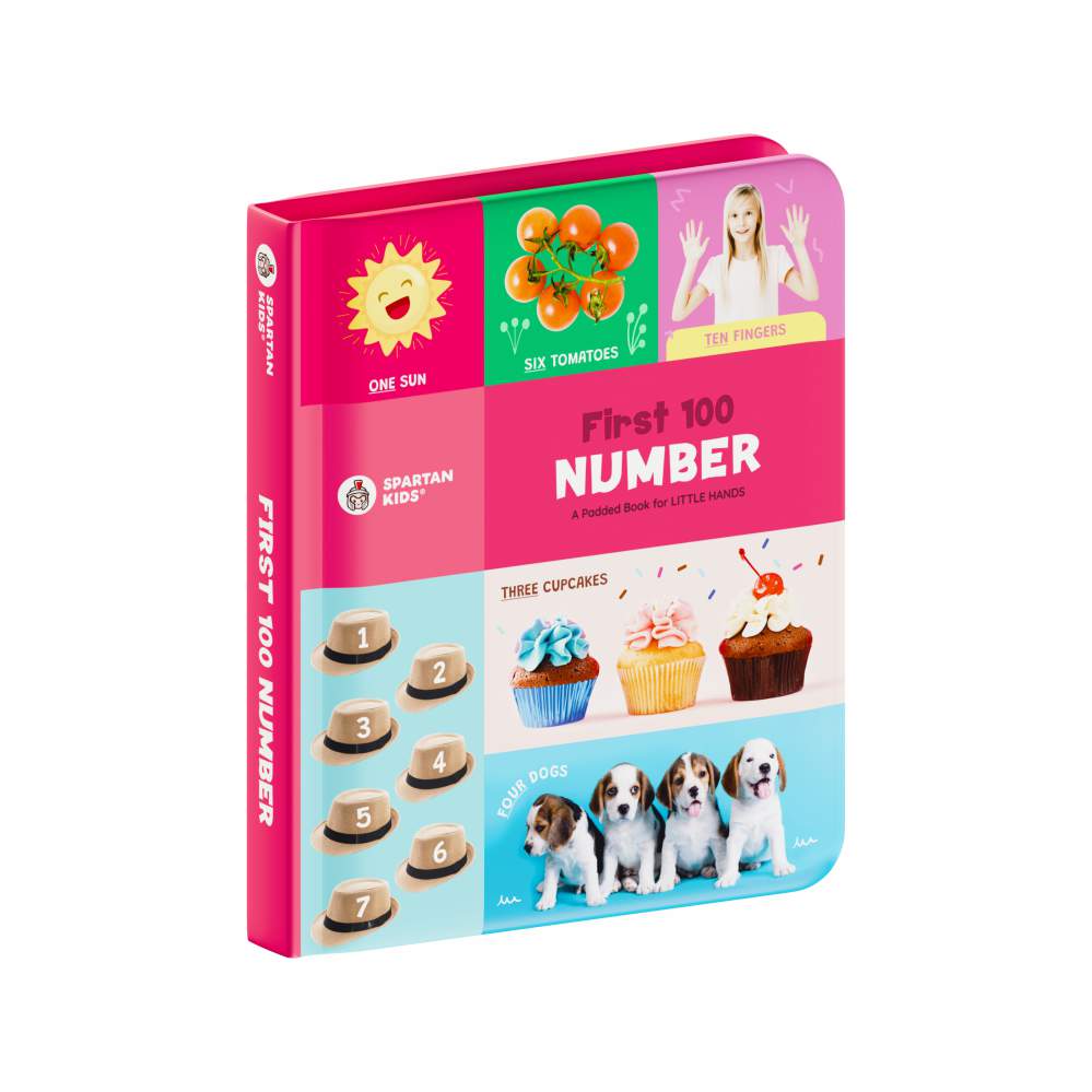 My First Padded Book of Numbers: Early Learning for Ages 1-3