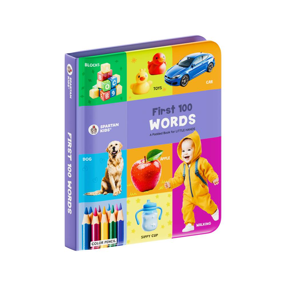 My First Padded Book of Words: Early Learning for Kids