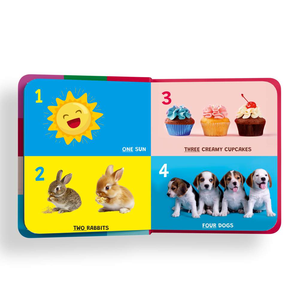 My First Padded Book of Numbers: Early Learning for Ages 1-3