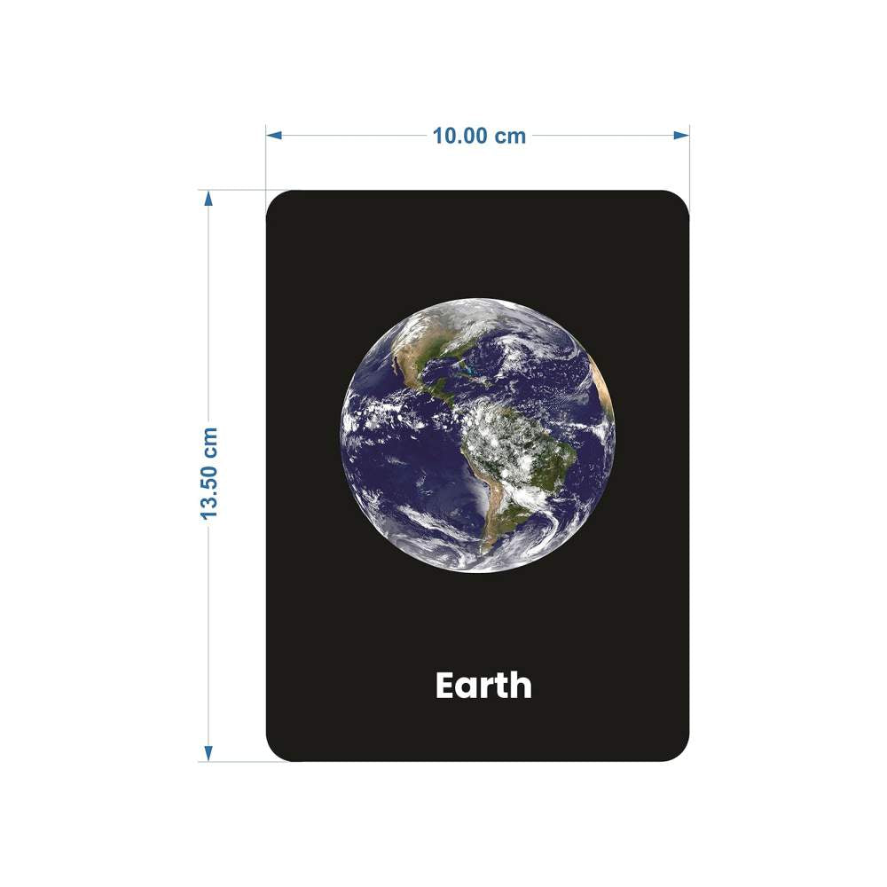 Early Learning Flash Cards with Freedom Fighters, Space (Set of 5)