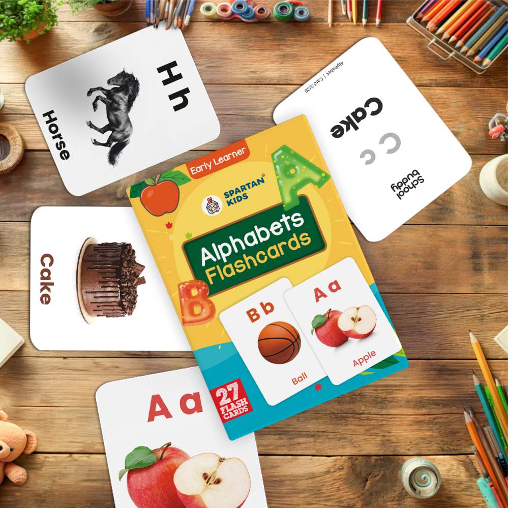Alphabet Flash Cards | 27 Early Learning Flash Cards for Kids