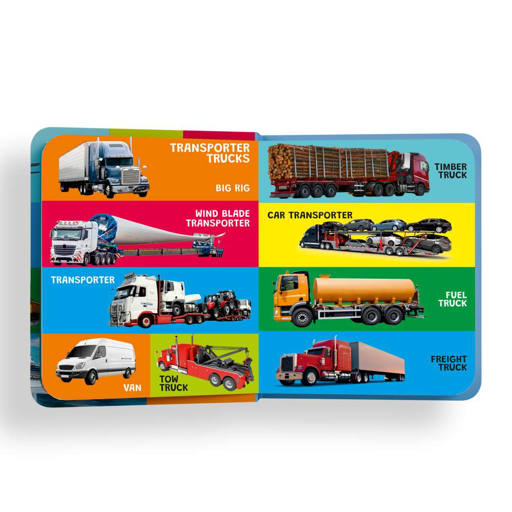 My First Padded Book of Vehicles: Early Learning Adventure