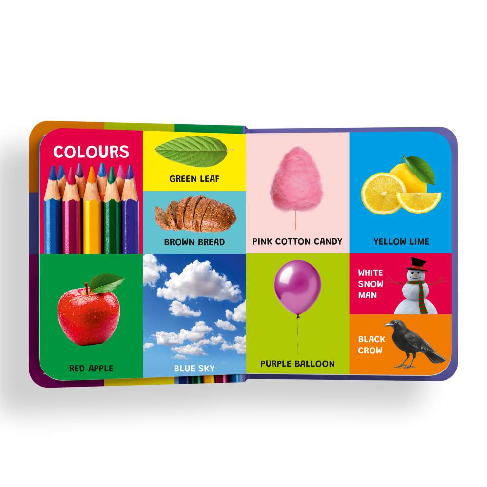 My First Padded Book of Words: Early Learning for Kids