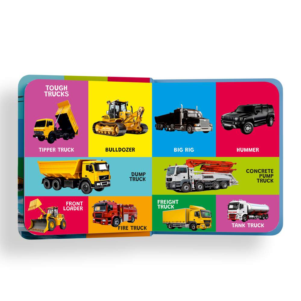 My First Padded Book of Vehicles: Early Learning Adventure