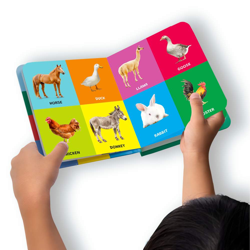 My First Padded Book of Animals: Early Learning for Kids