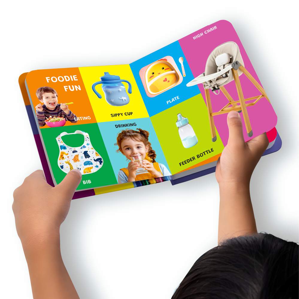 My First Padded Book of Words: Early Learning for Kids