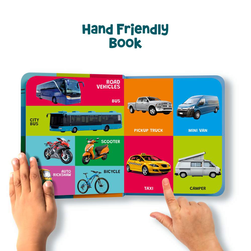 My First Padded Book of Vehicles: Early Learning Adventure