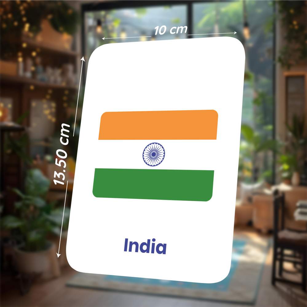 Country Flag Flash Cards | 27 Early Learning Flash Cards for Kids