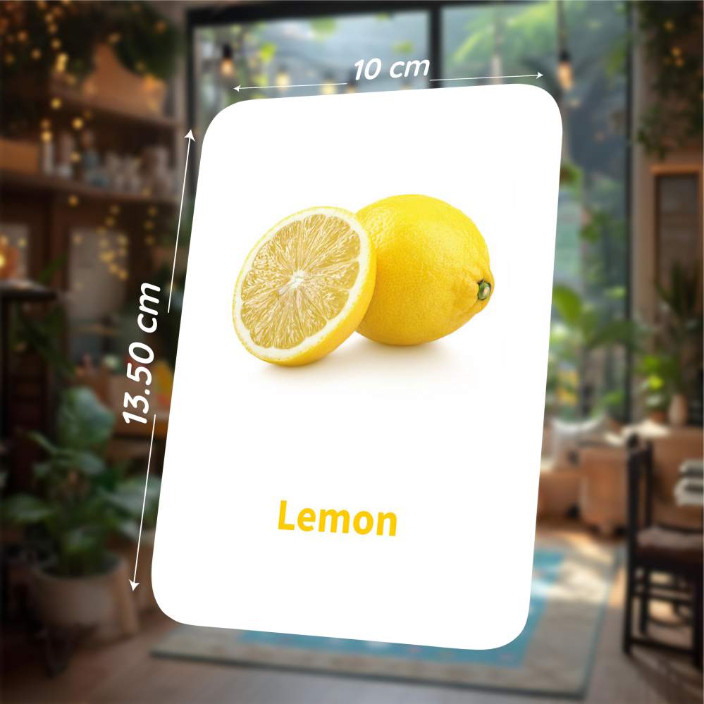Vegetable Flash Cards | 27 Early Learning Flash Cards for Kids
