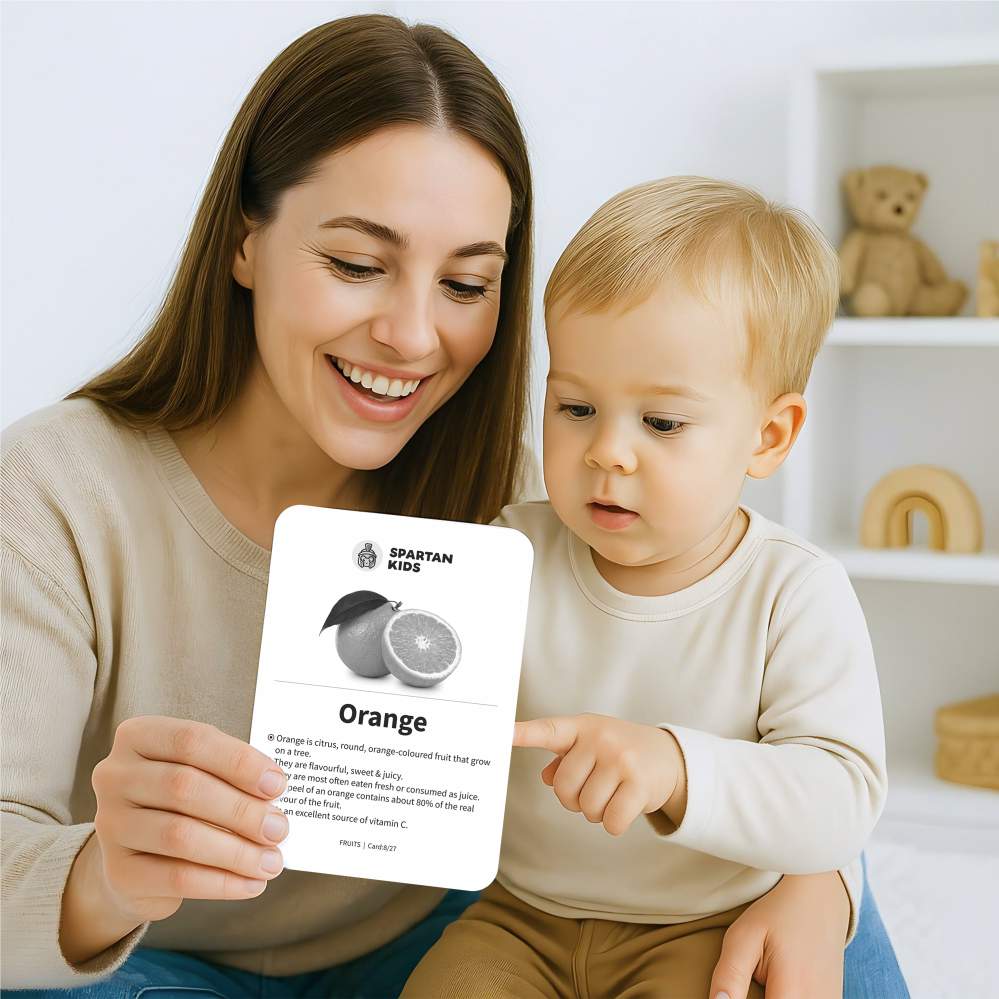 Fruits Flash Cards | 27 Early Learning Flash Cards for Kids