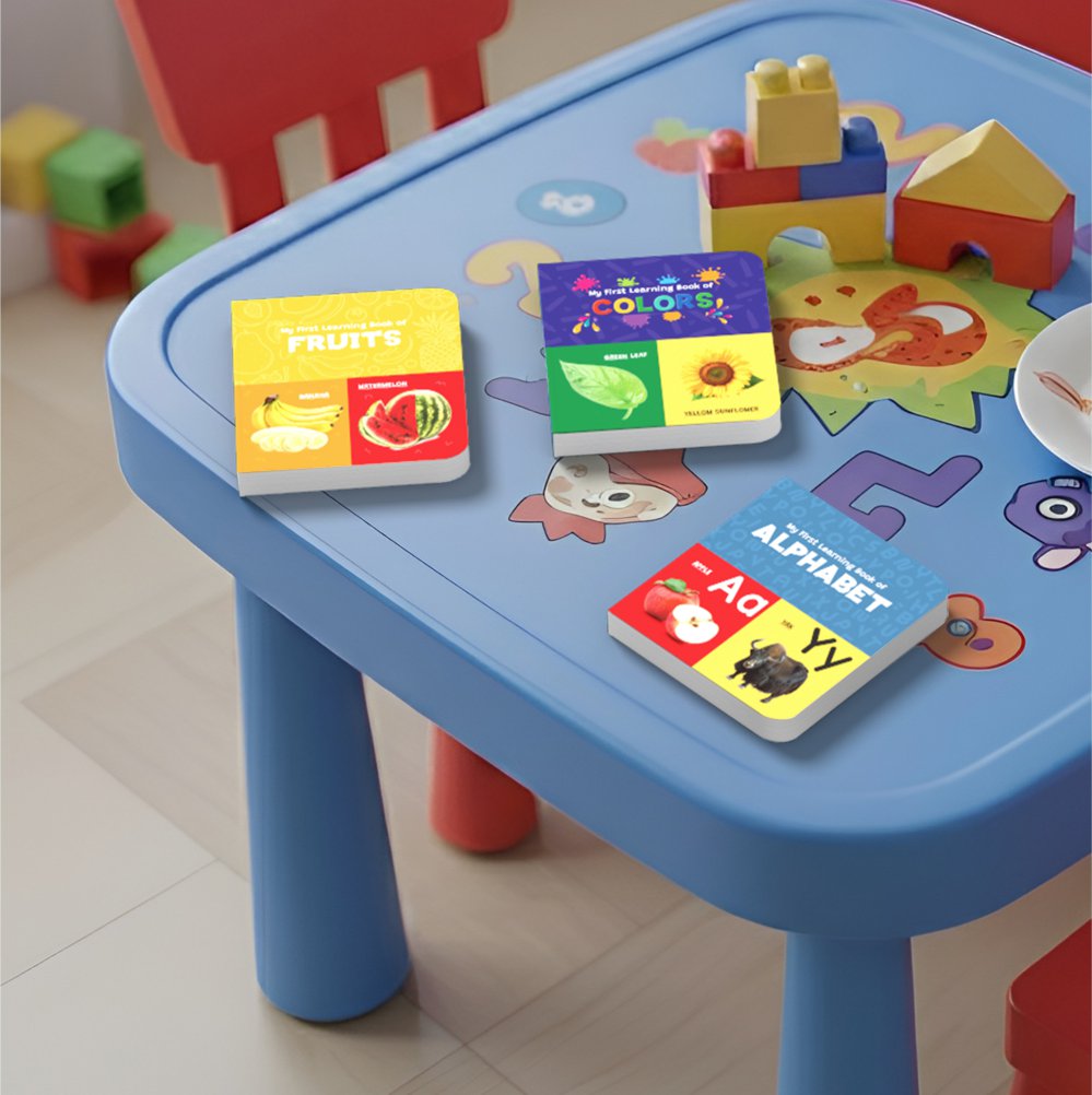 Board Book Set of 5 for Toddlers Ages 1-5 | Educational Gift