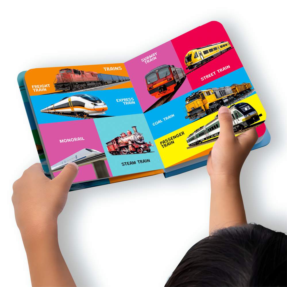 My First Padded Book of Vehicles: Early Learning Adventure