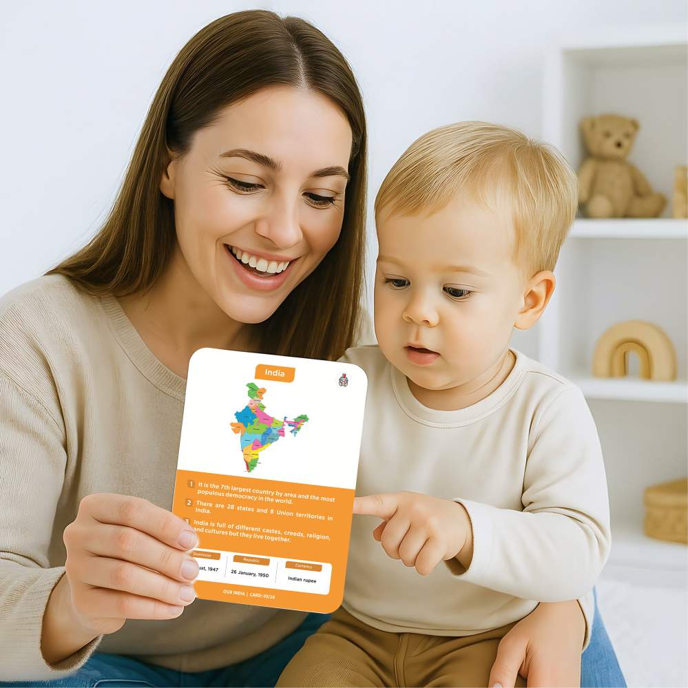 Our India Flash Cards | 27 Early Learning for Kids