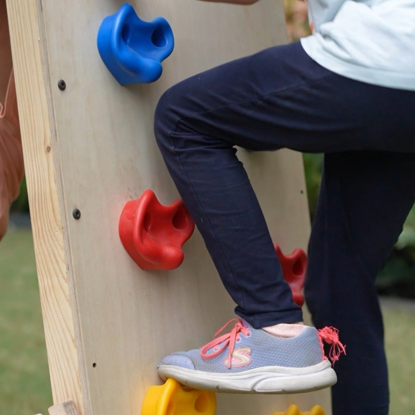 7-in-1 Wooden Kids Play Gym Set with Slide, Swing, Monkey Bars & Climbing Frame | Indoor Outdoor Activity Playset