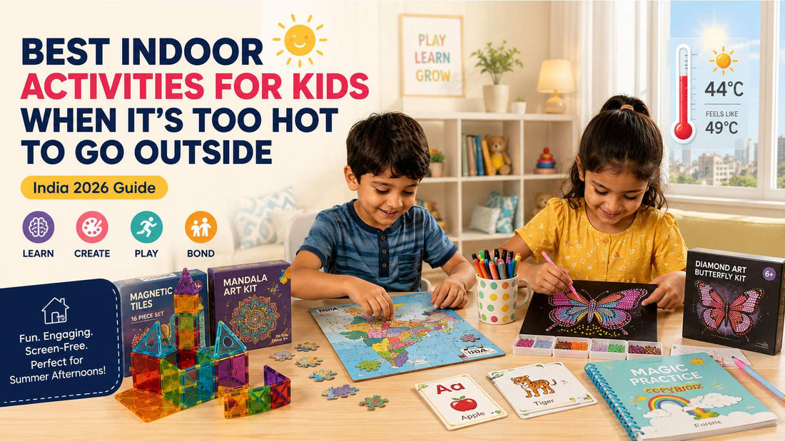 Best Indoor Activities for Kids When It's Too Hot to Go Outside (India 2026 Guide)