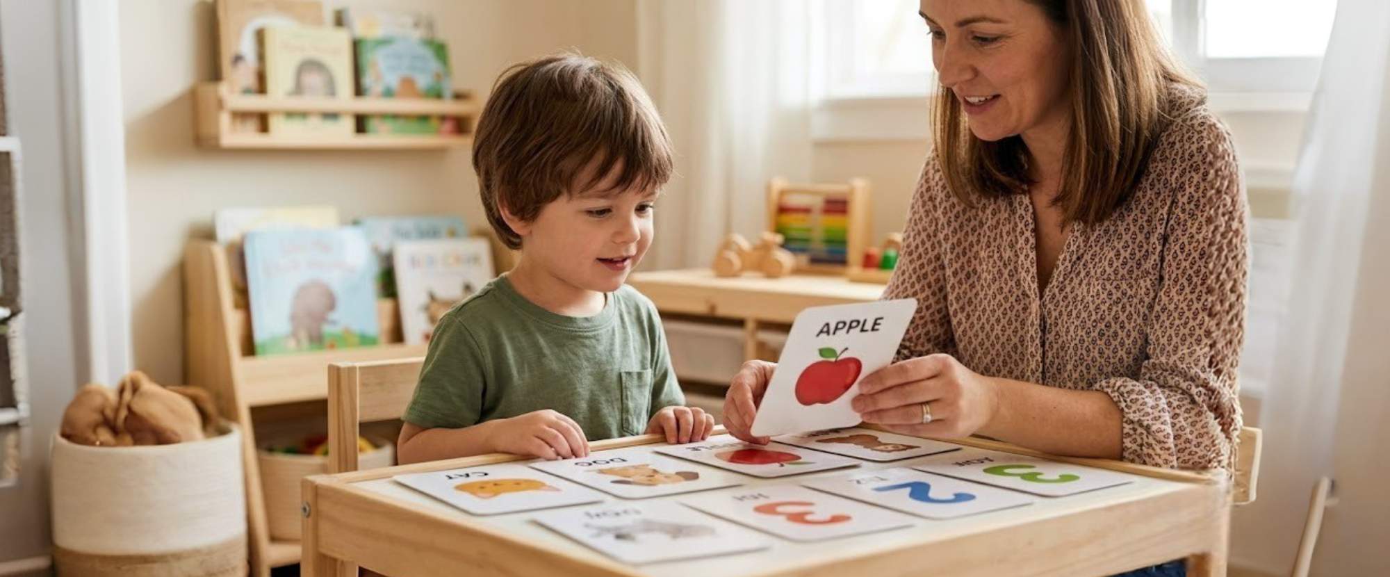 How Flashcards Boost Brain Development in Kids (Ages 2–8)