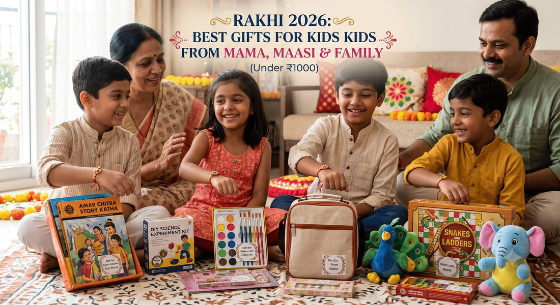 Rakhi 2026: Best Gifts for Kids from Mama, Maasi & Family (Under ₹1000)