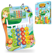 Animals Safari Coder — Educational Jungle Pattern Matching Game for Kids Ages 3+ | STEM Toy | Screen-Free Logic Puzzle | Spartan Kids