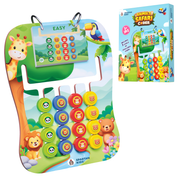 Animals Safari Coder — Educational Jungle Pattern Matching Game for Kids Ages 3+ | STEM Toy | Screen-Free Logic Puzzle | Spartan Kids