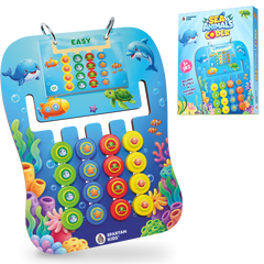 Sea Animals Coder — Educational Ocean Pattern Matching Game for Kids Ages 3+ | STEM Toy | Screen-Free Logic Puzzle | Spartan Kids