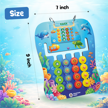 Sea Animals Coder — Educational Ocean Pattern Matching Game for Kids Ages 3+ | STEM Toy | Screen-Free Logic Puzzle | Spartan Kids