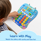 Sea Animals Coder — Educational Ocean Pattern Matching Game for Kids Ages 3+ | STEM Toy | Screen-Free Logic Puzzle | Spartan Kids