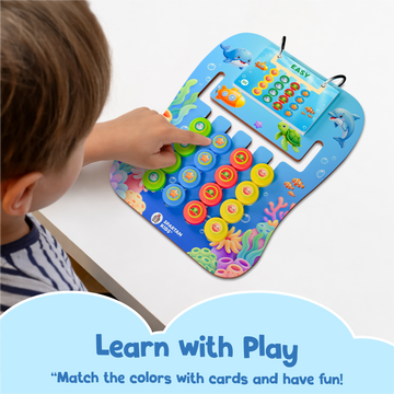 Sea Animals Coder — Educational Ocean Pattern Matching Game for Kids Ages 3+ | STEM Toy | Screen-Free Logic Puzzle | Spartan Kids