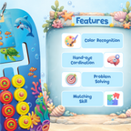 Sea Animals Coder — Educational Ocean Pattern Matching Game for Kids Ages 3+ | STEM Toy | Screen-Free Logic Puzzle | Spartan Kids