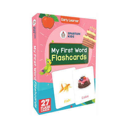 My First Word Flash Cards | 27 Early Learning Flash Cards for Kids