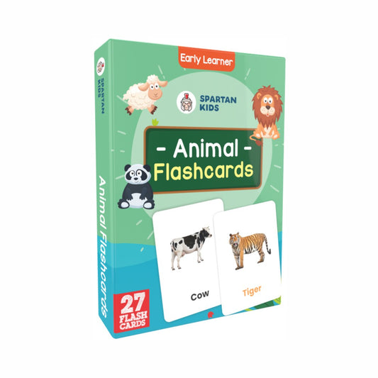 Animal Flash Cards | 27 Early Learning Flash Cards for Kids