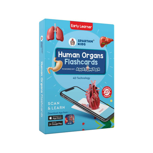 Human Organs Flash Cards – Augmented Reality Based Flash Cards