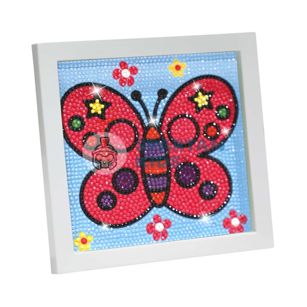 Spartan Kids® Diamond Art Butterfly Kit