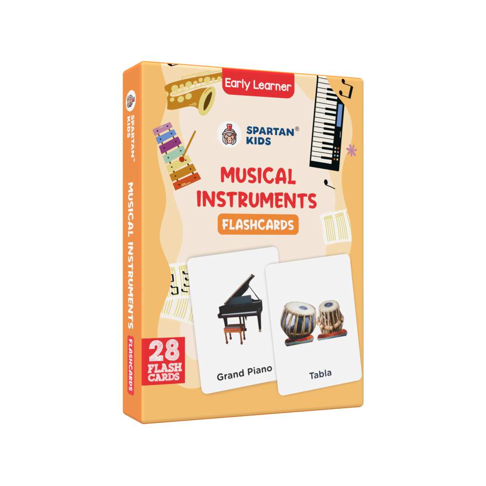 Musical Instruments Flash Cards | 27 Early Learning for Kids