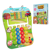 Fun Farm Coder — Educational Pattern Matching Game for Kids Ages 3+ | STEM Toy | Screen-Free Logic Puzzle | Spartan Kids