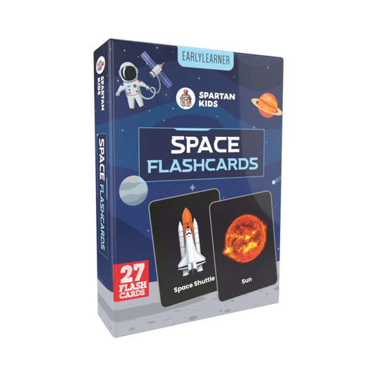 Space Flash Cards | 27 Early Learning Flash Cards for Kids