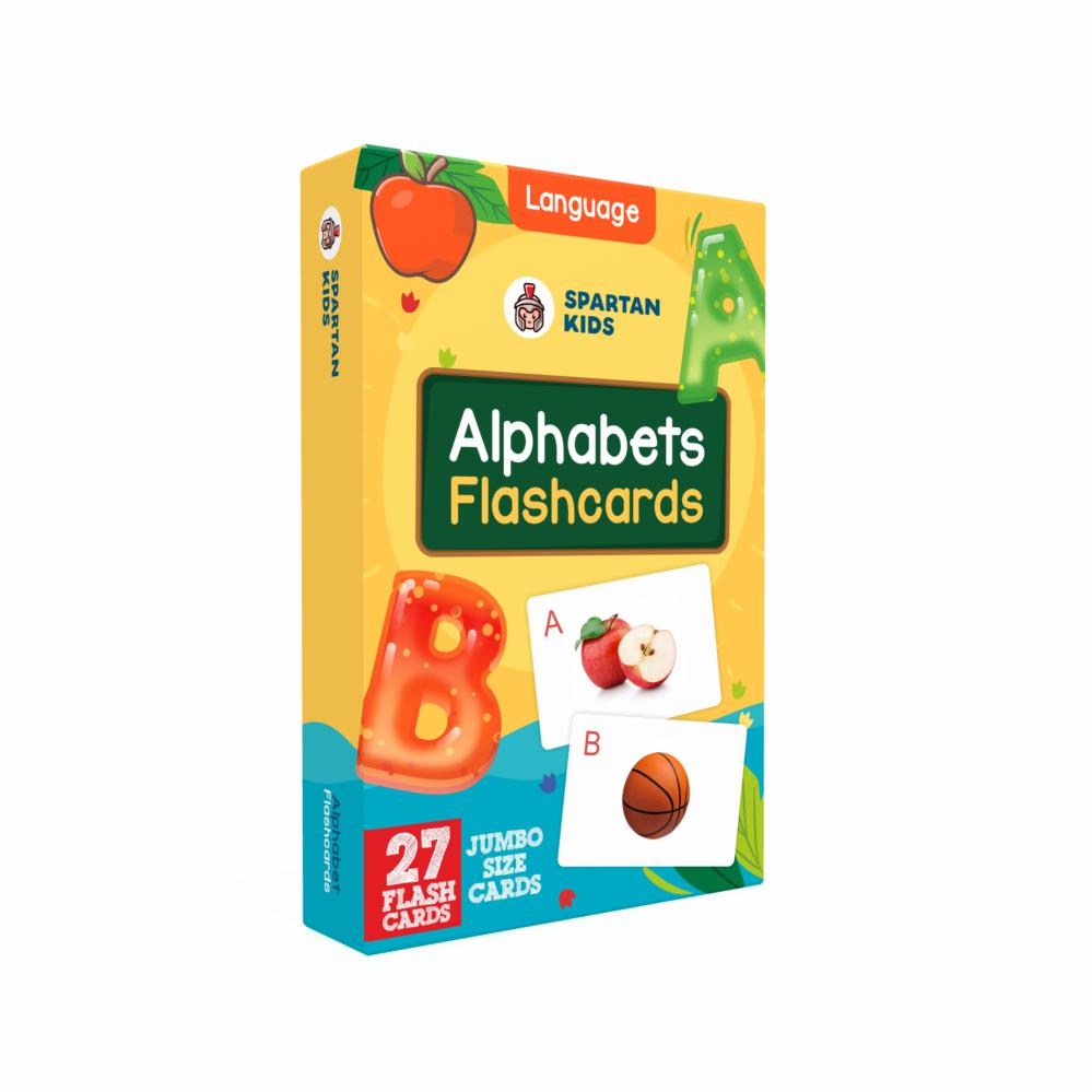 SPARTAN KIDS® Jumbo Alphabet Flash Cards | Engaging ABC Learning