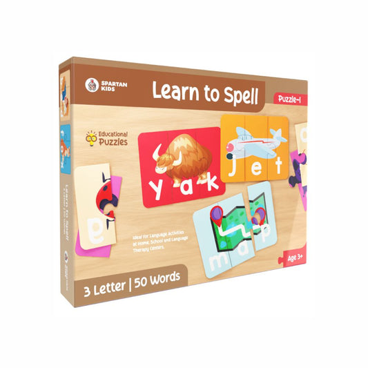 Learn to Spell Puzzle -150 Piece Spelling Puzzle