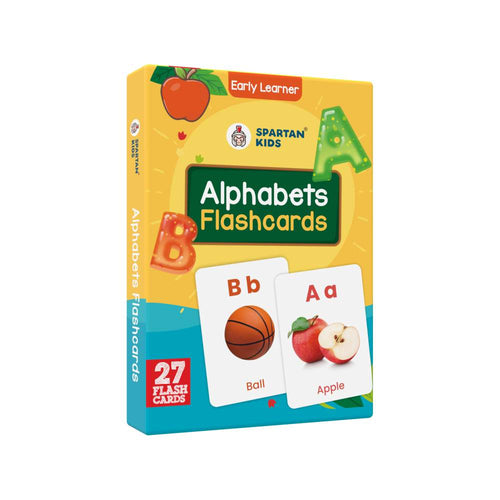 Alphabet Flashcards for Kids – 27 ABC Picture Cards | Montessori (Ages 2-5)
