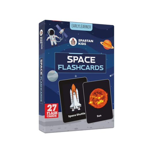 Space Flash Cards | 27 Early Learning Flash Cards for Kids