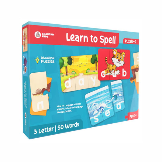 Learn to Spell Puzzle 2 -150 Piece Spelling Puzzle