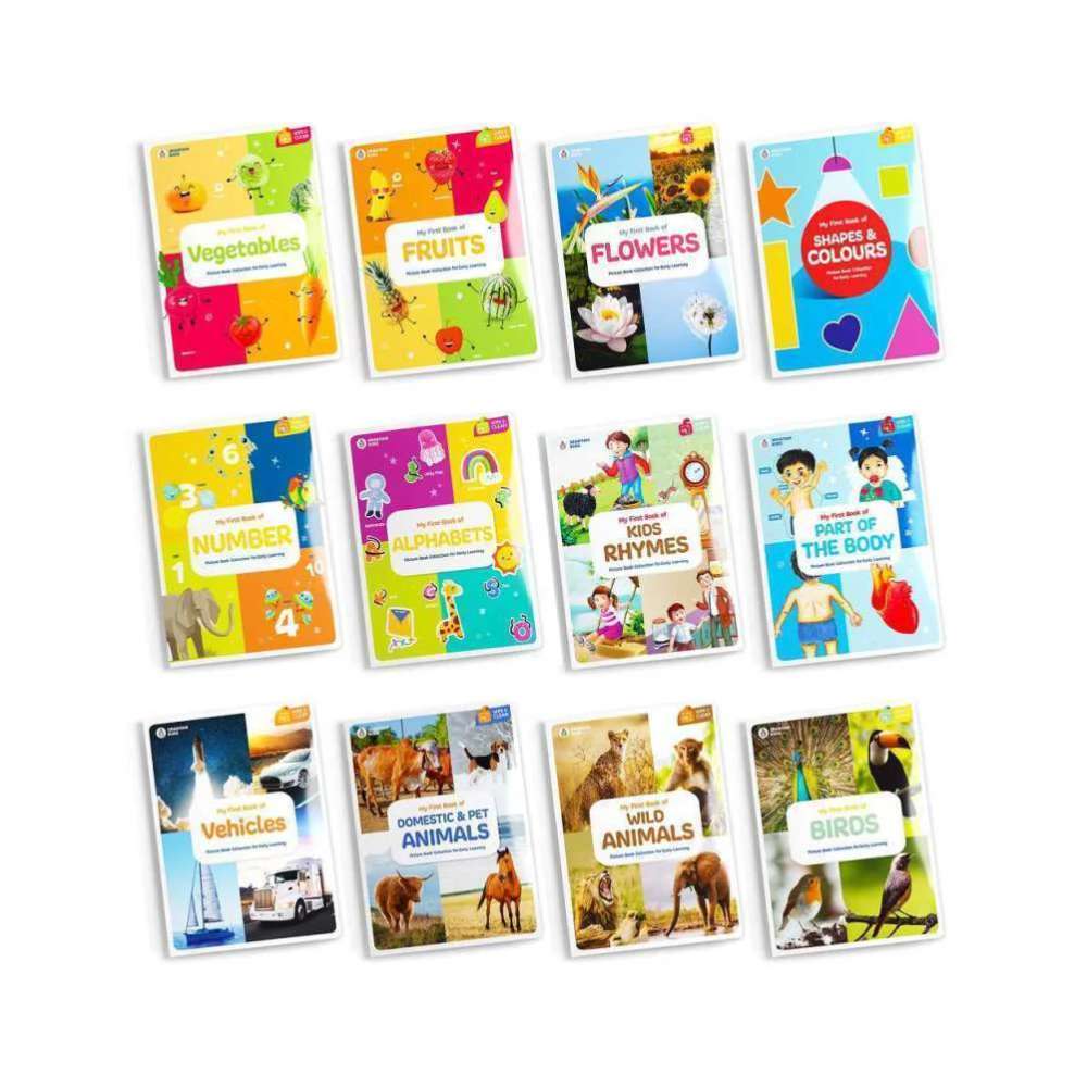 Picture Books Collection Wipe and Clean (Set of 12)