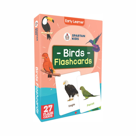 Birds Flash Cards | 27 Early Learning Flash Cards for Kids