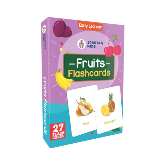 Fruits Flash Cards | 27 Early Learning Flash Cards for Kids