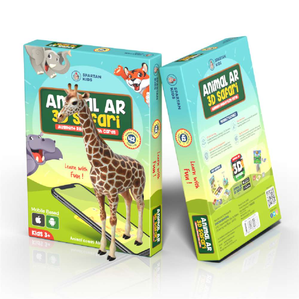 Animal Augmented Reality Based 42 Flash cards