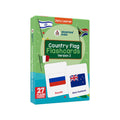 Country Flashcards for Kids – 27 Countries with Capitals & Facts (Ages 4-8)